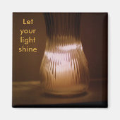 Magnet "Lass dein Lichtlicht" (Vorne)