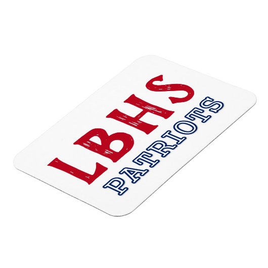 Magnet-LBHS-Patriots Magnet (Linke Seite)