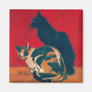 Magnet: Les Chate durch Theophile Steinlen Magnet
