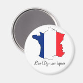 Magnet "Les Dynamiques" (Vorderseite/Rückseite)