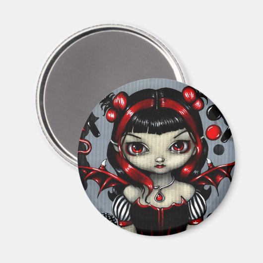 Magnet "Licorice Fairy" (Vorderseite/Rückseite)