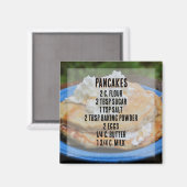Magnet - Lieblings Pfannkuchenrezept (Vorderseite/Rückseite)