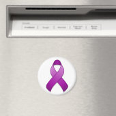 Magnet lila Awareness Ribbon (In Situ (Geschirrspüler))