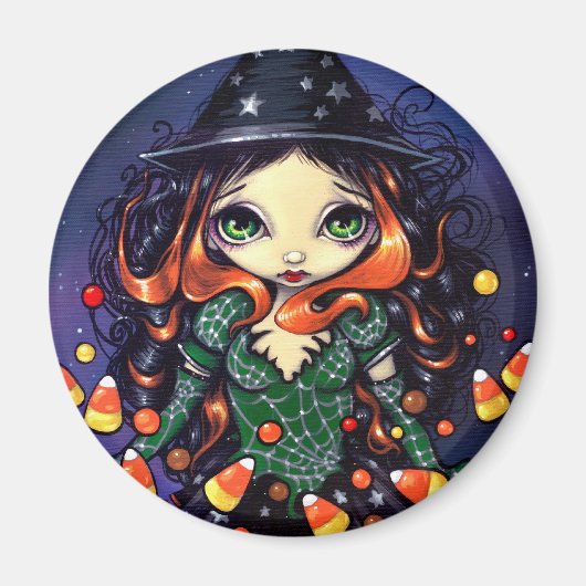 Magnet "Little Candy Witch" (Vorne)