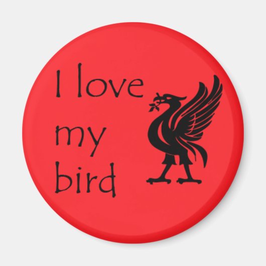 Magnet - Liverpool Liverbird (Vorne)