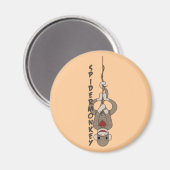 Magnet-Locker der Affenspinne Magnet (Vorderseite/Rückseite)