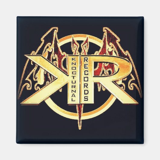 Magnet-LOGO für Platten Magnet (Vorne)