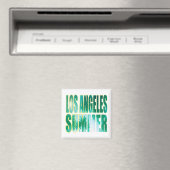 Magnet "Los Angeles Summer Letter Green" (In Situ (Geschirrspüler))