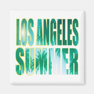 Magnet "Los Angeles Summer Letter Green"