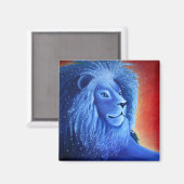 Magnet, Löwe, Löwe meines Herzens Magnet (Vorderseite/Rückseite)