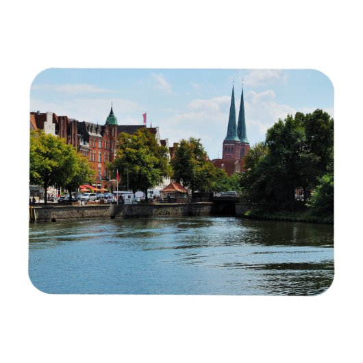 Magnet Lübeck an der Untertrave (Horizontal)