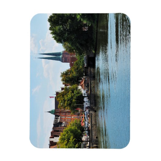 Magnet Lübeck an der Untertrave (Vertikal)