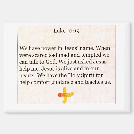 Magnet-luke 10;19-Magnet Magnet (Vorderseite)