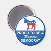 Magnet Macedon Dems 2 (Vorderseite/Rückseite)