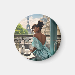 Magnet Mädchen in Paris