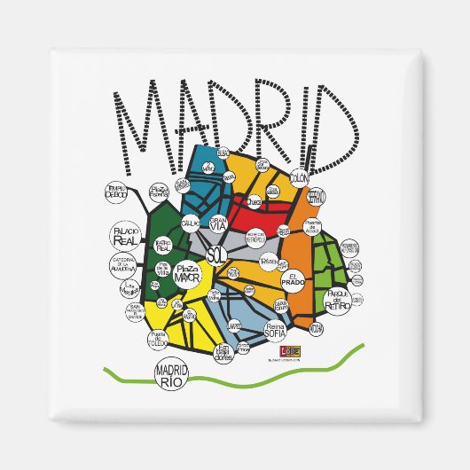 MAGNET MADRID. CITIES COLLECTION_. (Vorne)