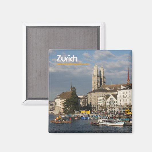 Magnet/Magnet Zürich Magnet (Vorderseite/Rückseite)