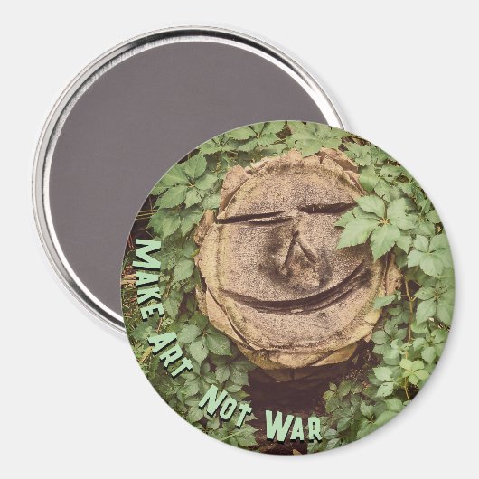 Magnet "Make Art" (Vorderseite/Rückseite)