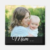 Magnet-Mama Gegründet Foto Muttertagsgeschenk Magnet (Vorne)