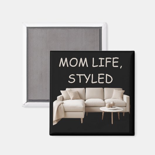 Magnet Mama Life Style (Vorderseite/Rückseite)