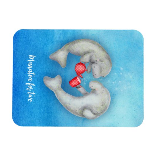 Magnet "Manatea for two" Teeküche (Horizontal)