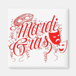 Magnet-Mardi Gras Magnet