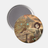 Magnet "Maritime Sunset" (Vorderseite/Rückseite)