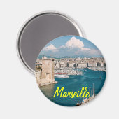 Magnet Marseille (Vorderseite/Rückseite)