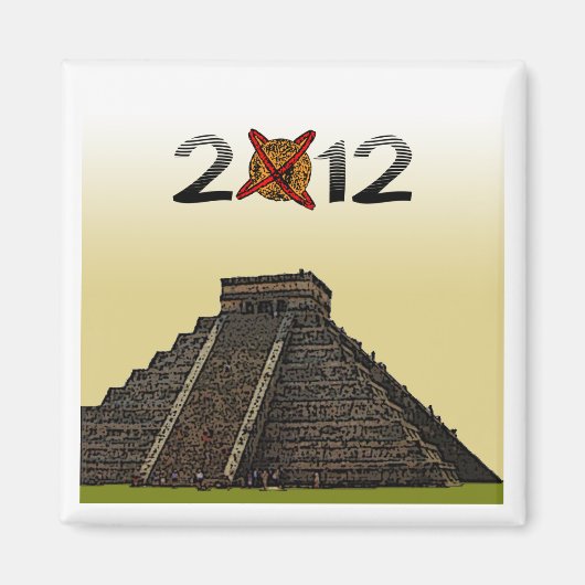 Magnet "Mayan Chichen Itza Kukulkan" 2012 (Vorne)