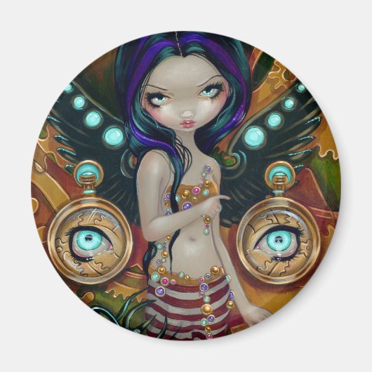 Magnet "Mechanischer Engel III" (Vorne)