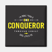 Magnet "Mehr als ein Eroberer" (Vorne)