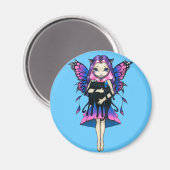 Magnet "Meine drei Kätzchen" (Vorderseite/Rückseite)