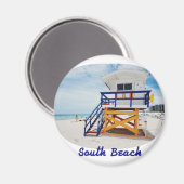 Magnet Miami South Beach Tower Patrol (Vorderseite/Rückseite)