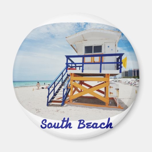 Magnet Miami South Beach Tower Patrol (Vorne)