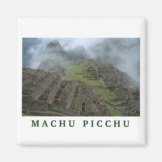 Magnet "Misty Machu Picchu" (Vorne)