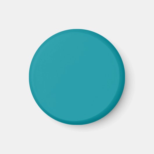 Magnet mit Aquamarinem Hintergrund (Vorne)