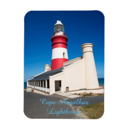 Magnet mit Bild des Leuchtturms von Cape Augalhas