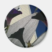 Magnet mit Blume (Vorne)