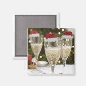MAGNET MIT **CHRISTMAS COCKTAILS** (Vorderseite/Rückseite)
