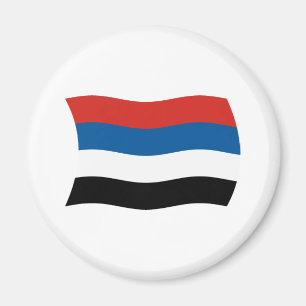 Magnet mit der Flagge der indigenen Völker Kolumbi