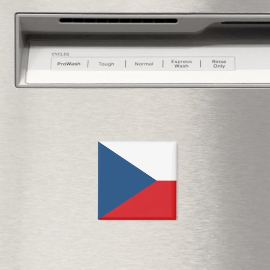 Magnet mit der Flagge Tschechiens (In Situ (Geschirrspüler))