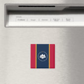 Magnet mit der Flagge von Mississippi (In Situ (Geschirrspüler))