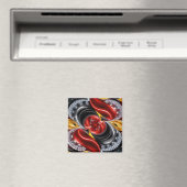 Magnet mit deutschem Farbmuster (In Situ (Geschirrspüler))