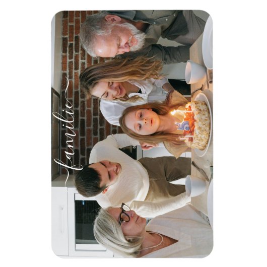 Magnet mit eigenen Fotos - Selbst Gestalten (Vertikal)