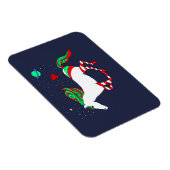 Magnet mit einem Bild von Weihnachtspferd (Rechte Seite)