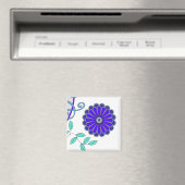 Magnet mit einer Kunst der Blume (In Situ (Geschirrspüler))
