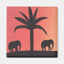 Magnet mit Elefantendesign