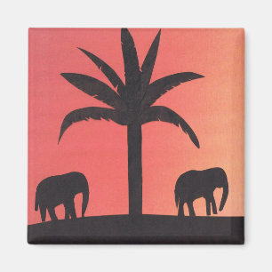 Magnet mit Elefantendesign