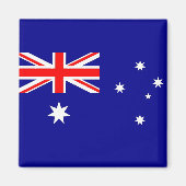 Magnet mit Flagge Australiens (Vorne)