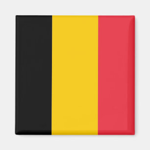 Magnet mit Flagge Belgiens